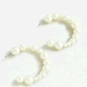 J Crew Mixed Pearl Hoops (Coming Soon)